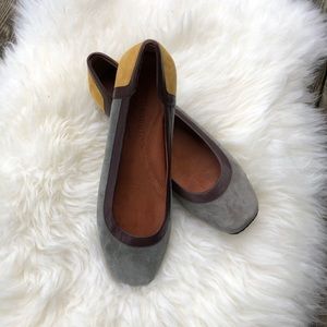 Gentle Souls Suede Block Flats